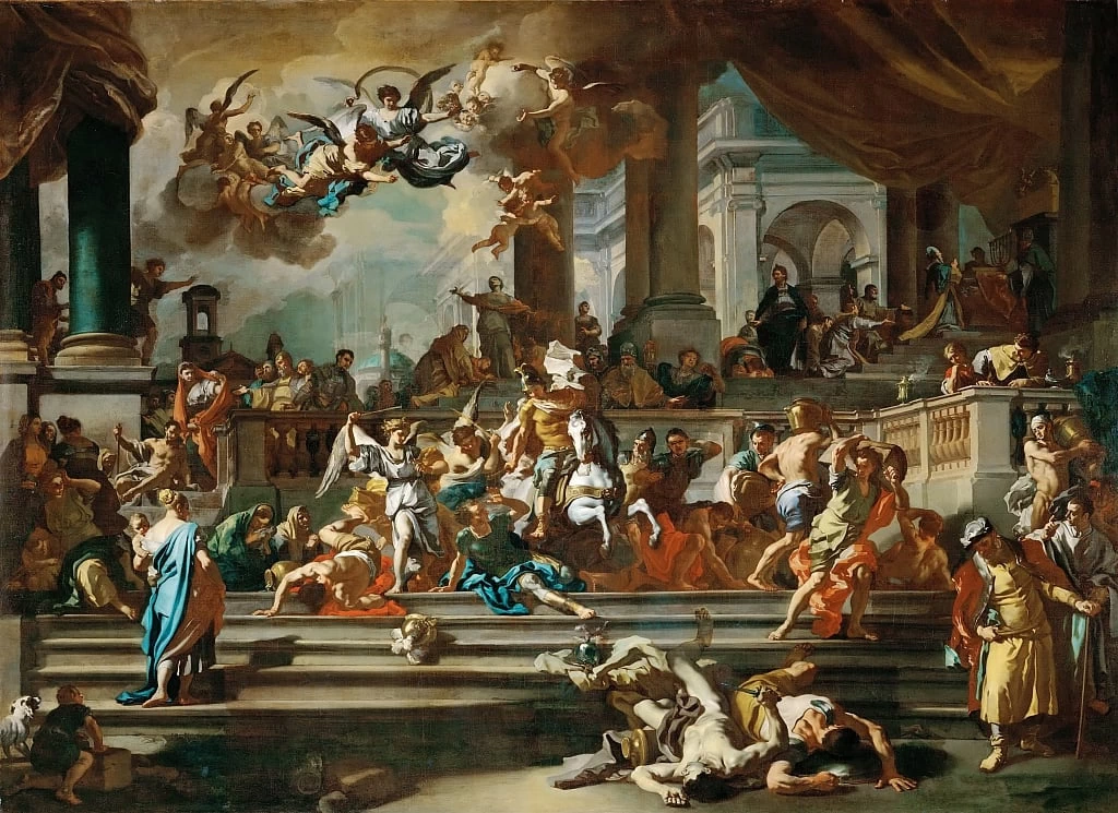 L'espulsione di Eliodoro dal tempio - Fine Art Images, Heritage
